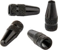 Presta Valve Caps - Anodized Aluminum for Presta/French Valves - Fun Designs: Bullet, Rocket, Hamburger, Pocket Rocket (4 Pack)