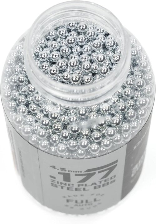 Barra Air Guns 4.5mm Zinc Coated BBS in EZ-Pour Bottle for Quick Load BB Air Pistols and BB Air Guns