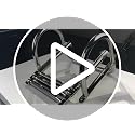 Heavy Duty Stainless Steel Pontoon Boat Ladder - Telescoping Rear Entry with Hand Rail
