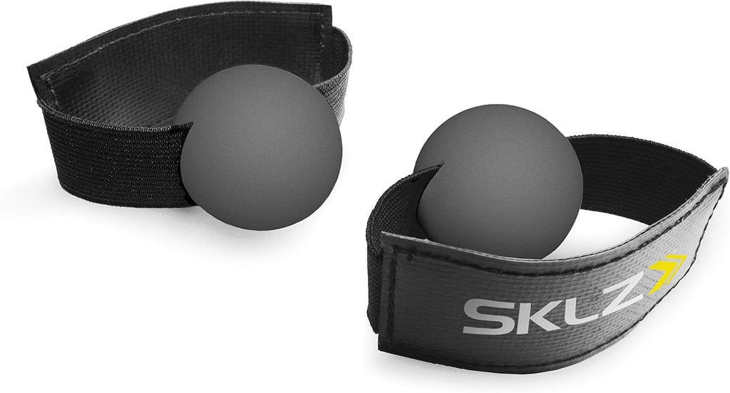 SKLZ Great Catch Football Training Aid - Enhance Receiving Skills | Gray & Black, Medium