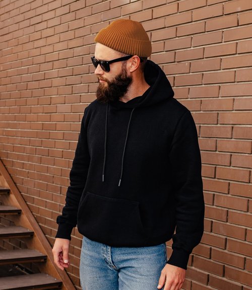 4pcs Wool Fisherman Beanies for Men, Knit Short Watch Cap Winter Warm Hats