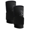 Rehband RX Wrist Support Power Max, 3-in-1 Neoprene Sleeve + Wrap for Strength Training, Protects during Kettlebell Training, stabilizes wrist, forearm protection, Colour:Carbon/Black, Size:Medium