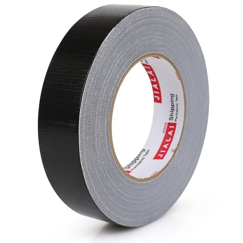 Black Duct Tape - Heavy-Duty, Flexible & Waterproof | 1 Inch x 60 Yards, No Residue, UV Resistant