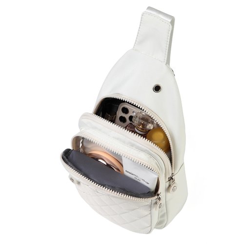 Xsecnua Crossbody Sling Bag Small Sling Backpack, Cross Body Bag Chest Bag for Women Men Travel Hiking Daypack