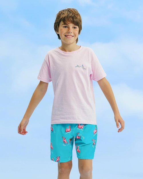 Maamgic Boys Swim Trunks - Compression Liner & Stretch Fabric | Anti-Chafe Bathing Suits with Zipper Pocket