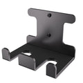 Barbell Holder Wall Mount Heavy Duty Vertical Barbell Holder Weight Bar Holder for Olympic Barbell, Curl bar, Commercial or Home Gym Accessory (Black-double, fits 33mm bar)