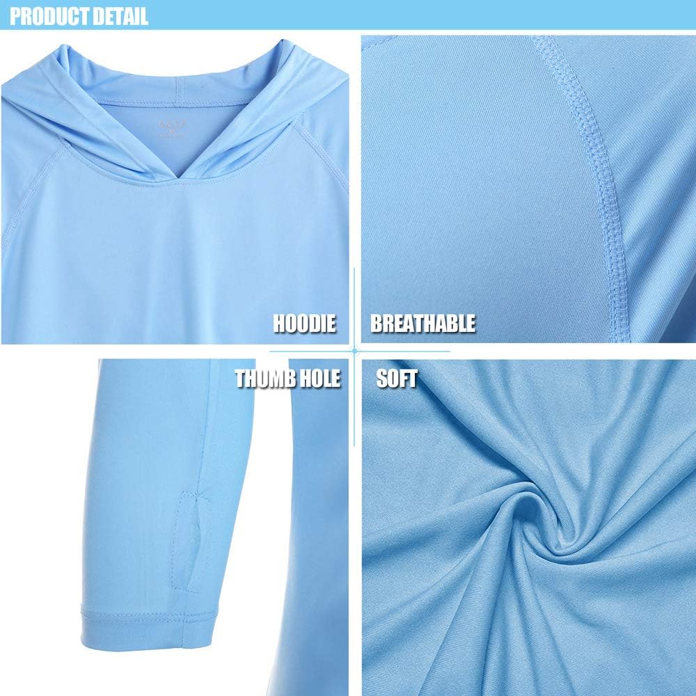 TACVASEN Men's Long Sleeve Active T-Shirt - UPF 50+ Sun Protection | Lightweight Quick-Dry Rash Guard