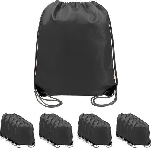 BeeGreen Drawstring Backpack - Reflective Cinch Sack for Gym & Sports | 20, 30, 50 Pack Options