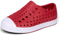 Native Shoes Unisex-Kids Jefferson Sneakers, Ruby Red/Shell White, 13 Little Kid