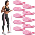 Sotiff 10 Pcs Resistance Bands Pull up Bands Pull up Assistance Band Exercise Workout Ring for Working Out Muscle Training Physical Muscle Training Men and Women (Pink,15-35 Lbs)