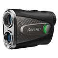 ACEGMET Golf Rangefinder with Ball to Pin & Slope - 1300 Yards Laser Range Finder, Hybrid-pwr Rechargeable, 0.1s Flag Pin Locking Vibration, 7X Magnification, Red & Black Display, Magnet 2025