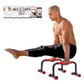 Rubberbanditz Parallettes Calisthenics Handles – Push Up Bars & Dip Bar Stand – Parallel Bars Dip Station for Strength Training – Pushup Handles Parallettes Bars for Home Gym Workouts
