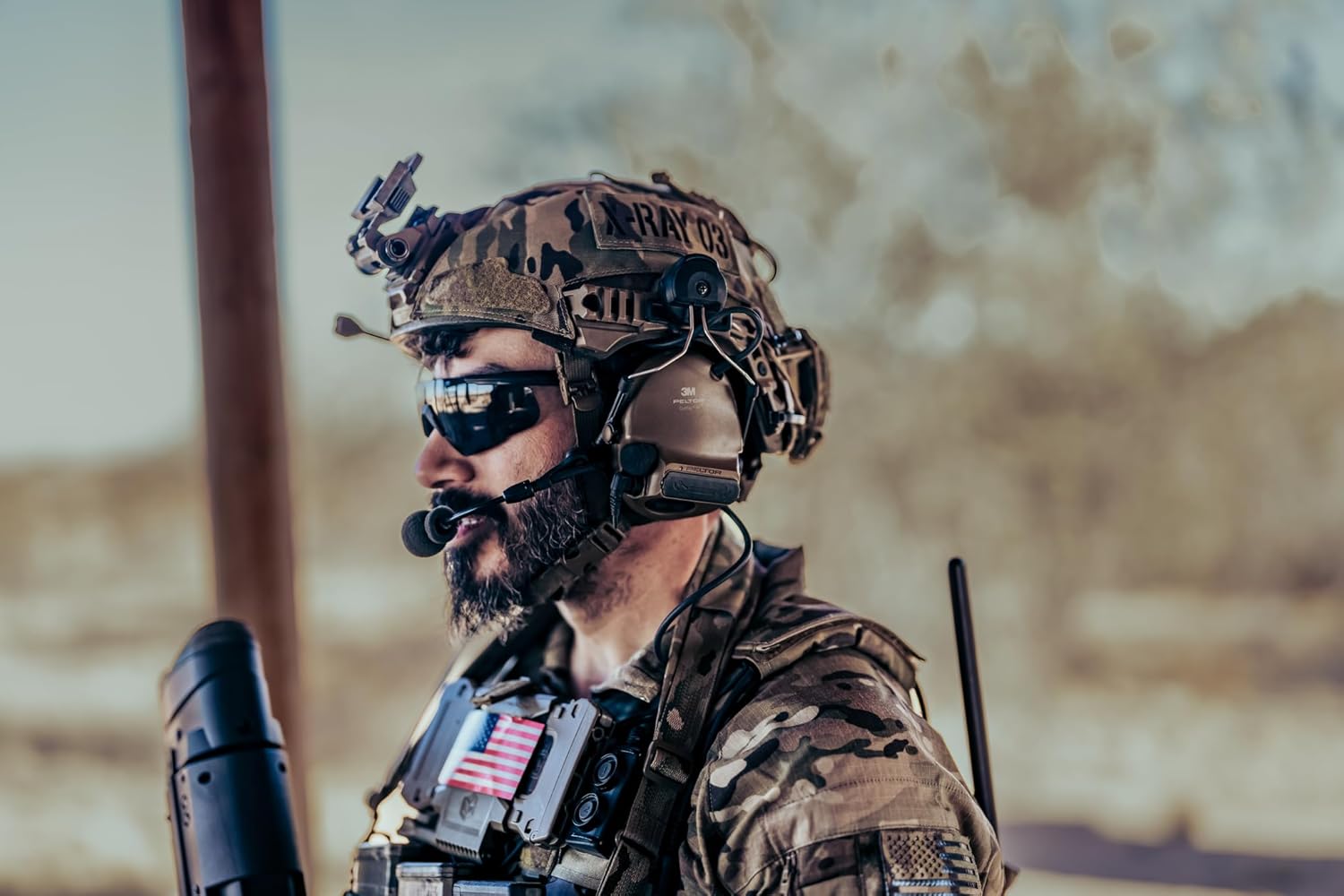 Wiley X Men's Saber Tactical Sunglasses - Durable UV Protection | Sleek Design for Outdoor Adventures