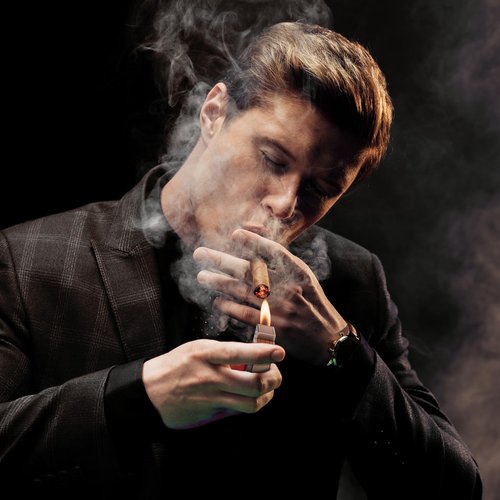 FANKAI Pipe Lighter with Pipe Stand, 3 in 1 Cleaner Tools, Refillable Butane Lighter with Angled Soft Flame, Pipe Lighters for Smoking, Pipe Gift for Father's Day,Christmas Day (Bronze)