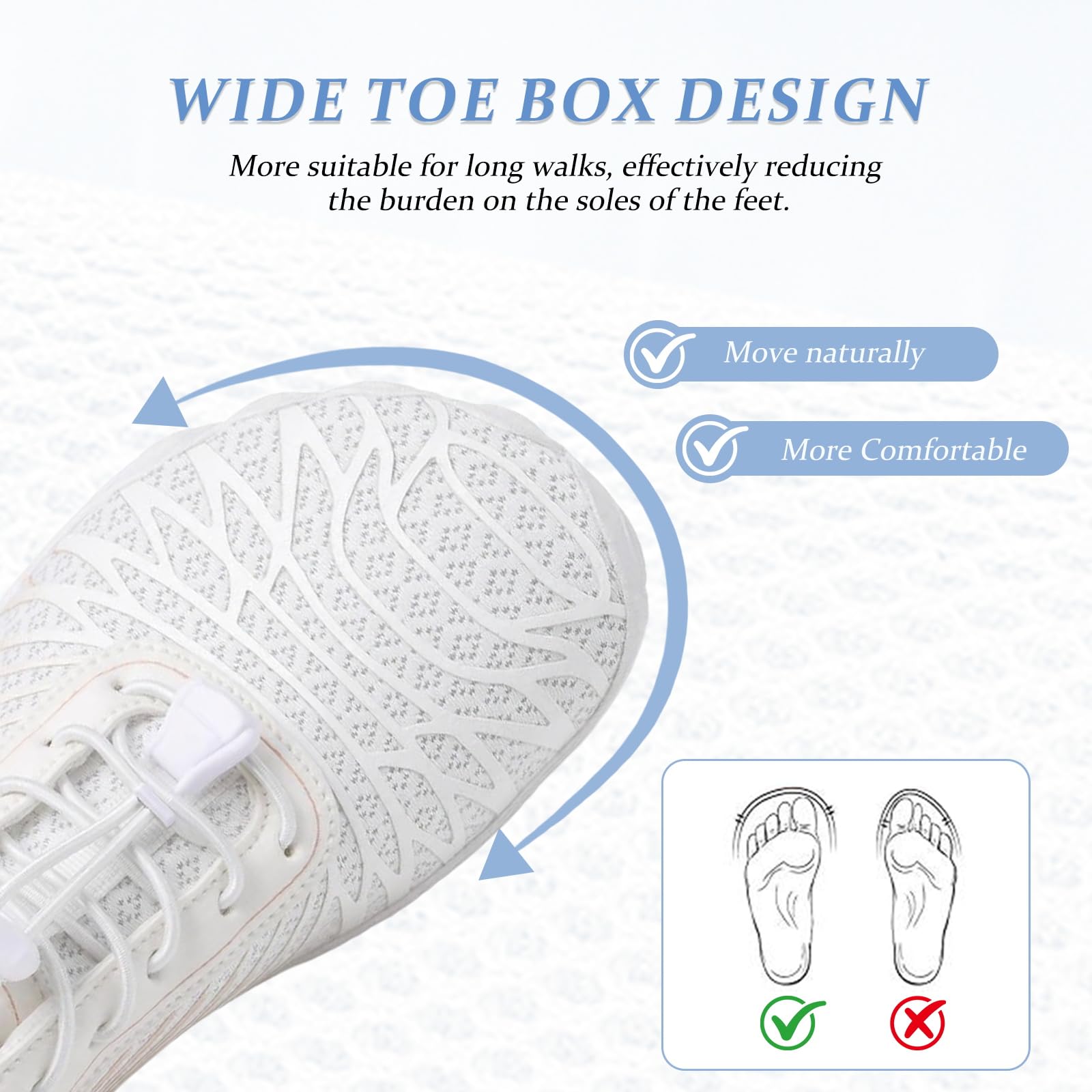 Barefoot Shoes for Women & Men, Grounded Walking Hiking Barefoot Shoes, Wide Toe Box Non-Slip Water Athletic Footwear, Comfortable Vitality Barefoot Footwear, Trail Running Sneakers Unisex.