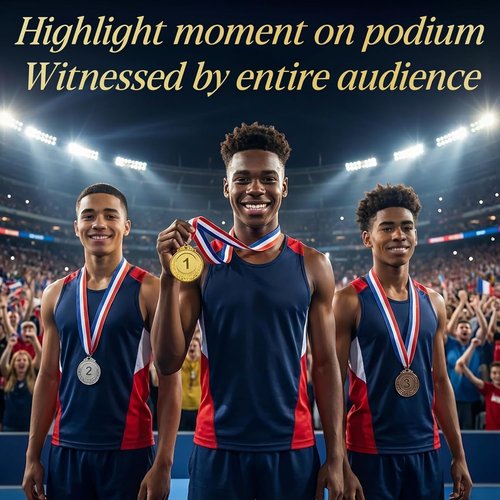 Gold Silver Bronze Award Medals by [Brand Name] - Olympic Style Neck Ribbons for Sports & Competitions | 2 Inch Winner Medals