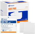 Sterile Gauze Pads by [Brand Name] - 100 Pack 4x4 Inch, 12-Ply Cotton Sponges for Wound Care