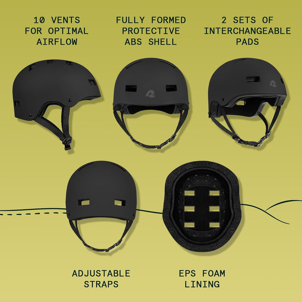 Retrospec Dakota Adult Bike Helmet - Multi-Sport Protection with 10 Vents & Washable Padding | Unisex Design