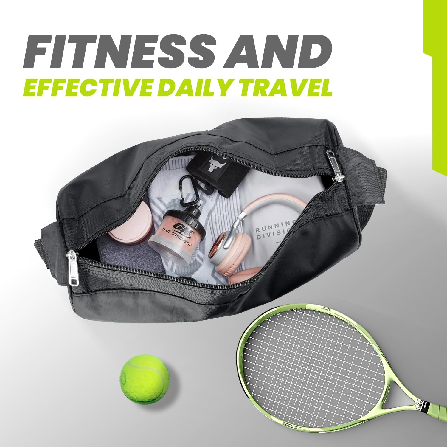 C&F BOGMOST Small Travel Duffel Bag Foldable Waterproof Gym Bag for Gym Beach Swim Bag Men Women Duffle Bag Lightweight Oxford Cloth Sports Bag -Sky Blue