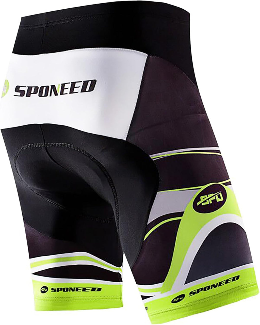 Sponeed Men's Cycling Shorts - Gel Padded Biking Pants for Comfortable Road Rides