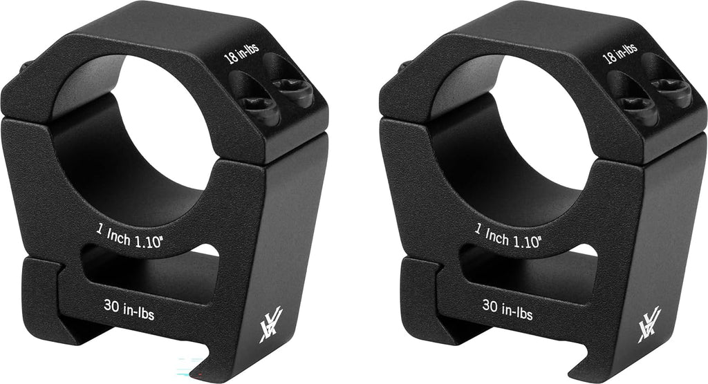 Vortex Sport Riflescope Rings - Picatinny & Weaver Compatible - Lifetime Warranty Included