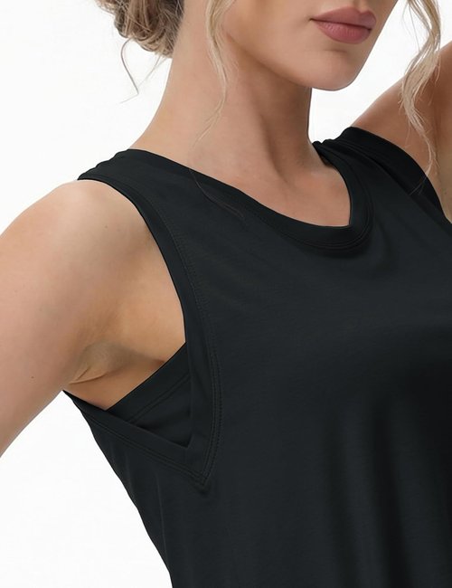 MAGCOMSEN Women's Athletic Tank Top - Quick Dry Lightweight Design for Ultimate Comfort