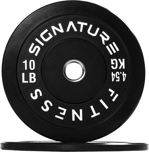Fitvids Olympic Bumper Plates Set - 2" Weight Plates for Strength Training & Weightlifting | Multiple Options Available
