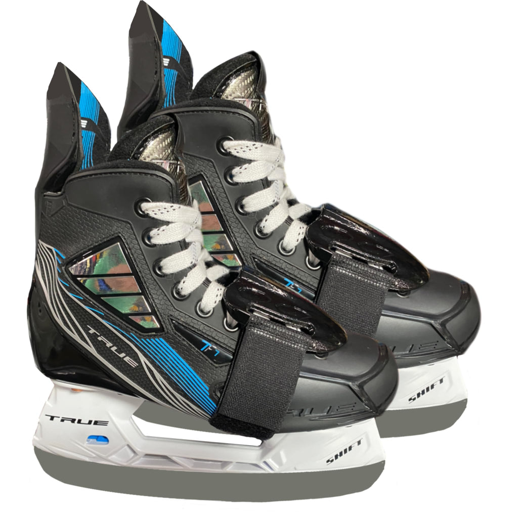 PowerSk8r Skate Weights to Improve Hockey Speed, Hockey Leg strenth, Improve Hockey Endurance, Improve Hockey Balance (0.5 Pound (Black)) Save $20 Today