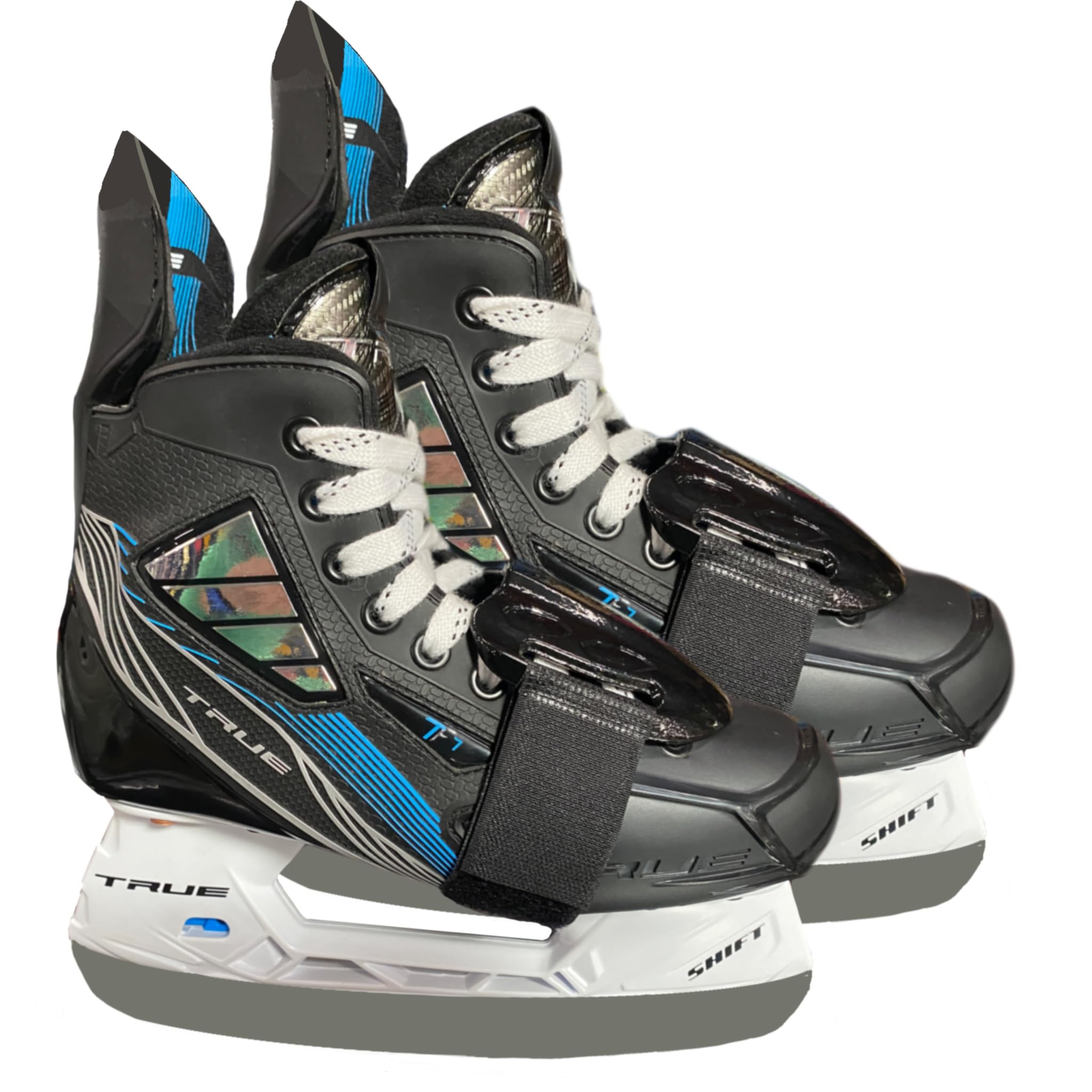 PowerSk8r Skate Weights to Improve Hockey Speed, Hockey Leg strenth, Improve Hockey Endurance, Improve Hockey Balance (0.5 Pound (Black)) Save $20 Today