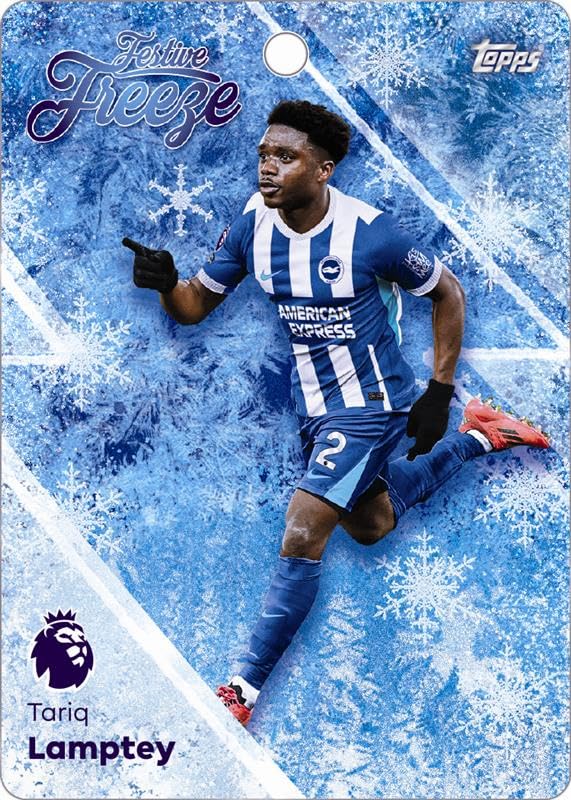 Premier League 2026 Advent Calendar with 96 Festive & Freeze Cards