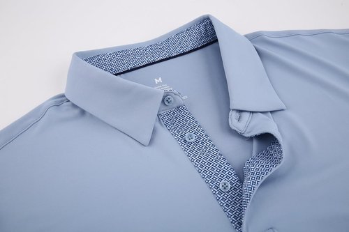 Alex Vando Men's Golf Shirt - Moisture-Wicking Quick-Dry Solid Short Sleeve Polo | Comfortable Fit