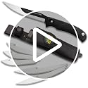 Outdoor Edge RazorMax Replaceable Hunting Knife Set with 3.5" Drop-Point & 5" Fillet Blades (Orange, 6 Blades)
