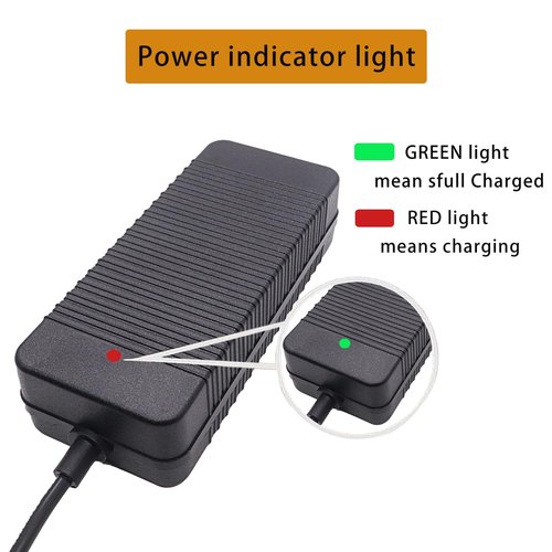 FORJOYUA 24V 2A AC/DC Lead-Acid Battery Charger for 24V Lead-Acid Battery Pack with XLR-3Pin Connector Fast Charging