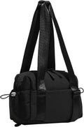 Skiennix Small Gym Bag - Mini Duffle Tote with Wet Compartment for Workout | Black