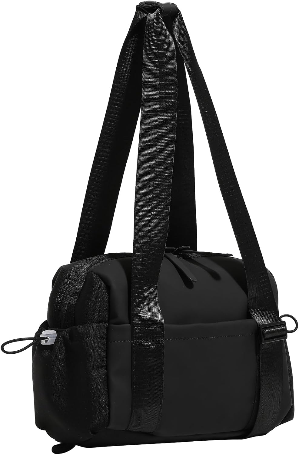 Skiennix Small Gym Bag - Mini Duffle Tote with Wet Compartment for Workout | Black