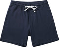 AMY COULEE Men's Athletic Workout Shorts - 5.5" Cotton Casual Joggers with Elastic Waist