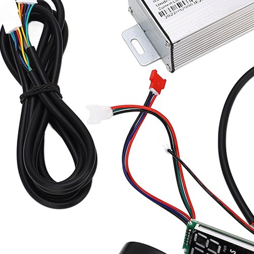 36V 350W Scooter Controller, Tail Light Accessory Headlight Accessory Electric Scooter Controller Replacement for Safe Riding