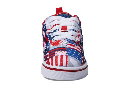 Heelys Pro 20 Prints (Little Kid/Big Kid/Adult) Red/Navy/White 7 Men's, 8 Women's M