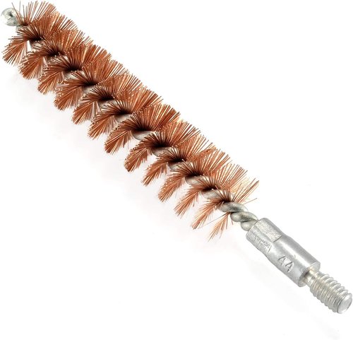BOOSTEADY Gun Cleaning Brush Set - 5 Pcs Phosphor Bristle for Pistol & Shotgun | Includes 50 Multi-Caliber Patches
