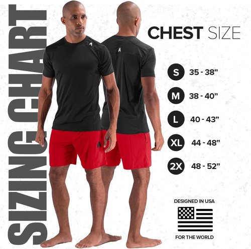Anthem Athletics Hyperflex Men's Workout Shirt - Breathable, Fitted, Moisture-Wicking Fabric for Gym & Running