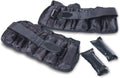CAP Barbell Adjustable Ankle Weights - 10-20lb Pair for Enhanced Strength Training | Black