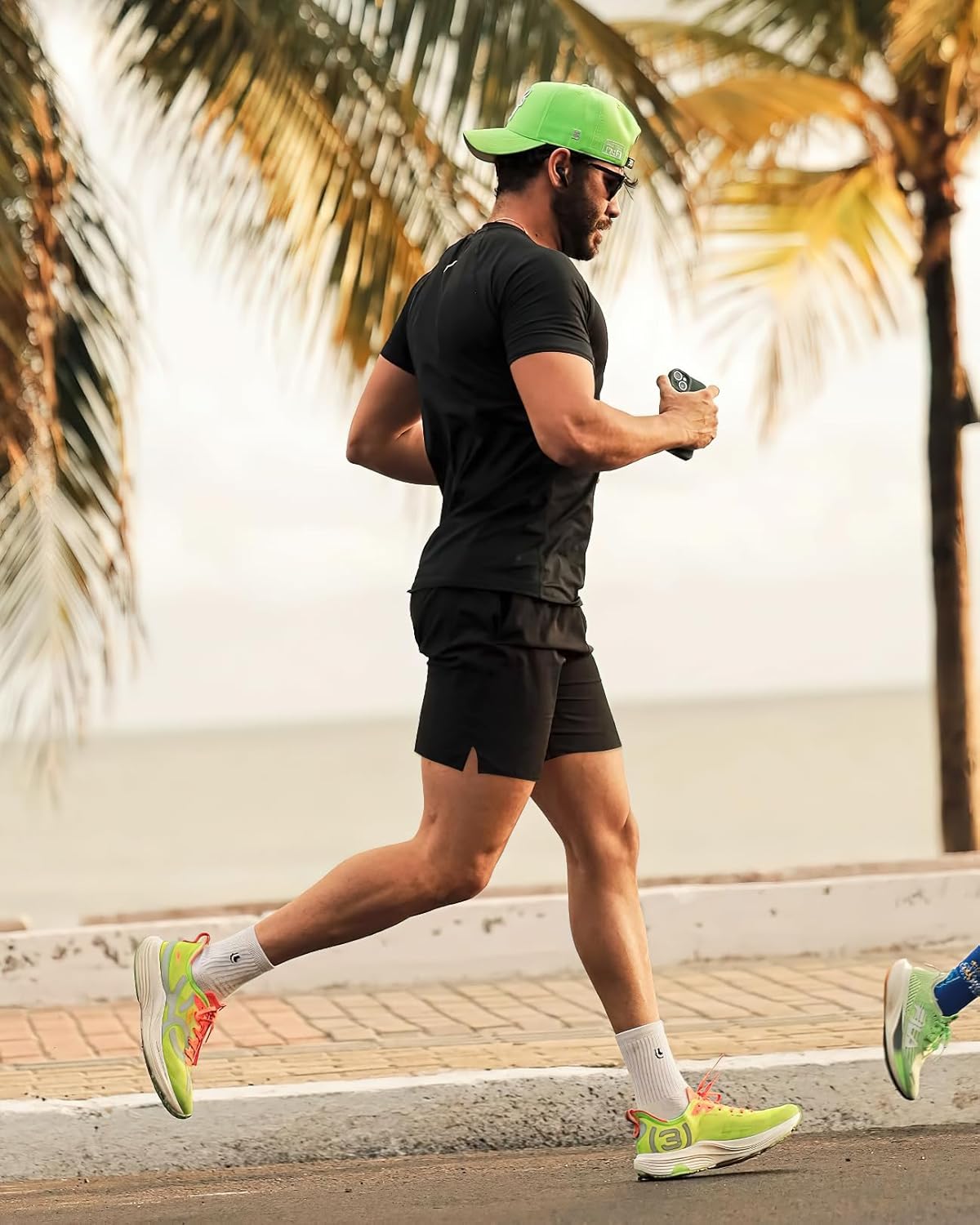 Skiennix Men's Athletic Workout Shorts - Quick Dry 7-Inch Gym Shorts with Pockets for Sports & Running