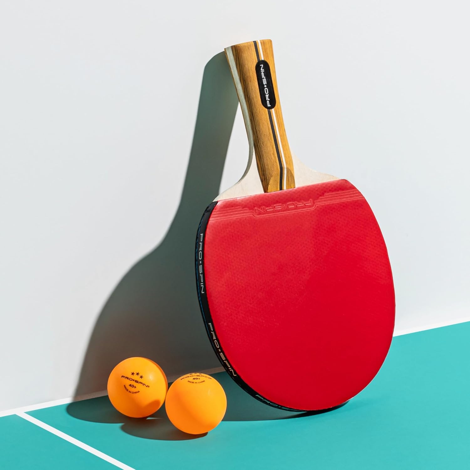 PRO-SPIN Ping Pong Balls - 3-Star Premium Orange Table Tennis Balls | High-Performance 40+ ABS Material