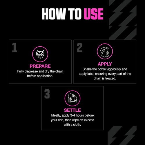 Muc-Off eBike Wet Chain Lube - Superior Protection for All Weather Conditions | 50ml