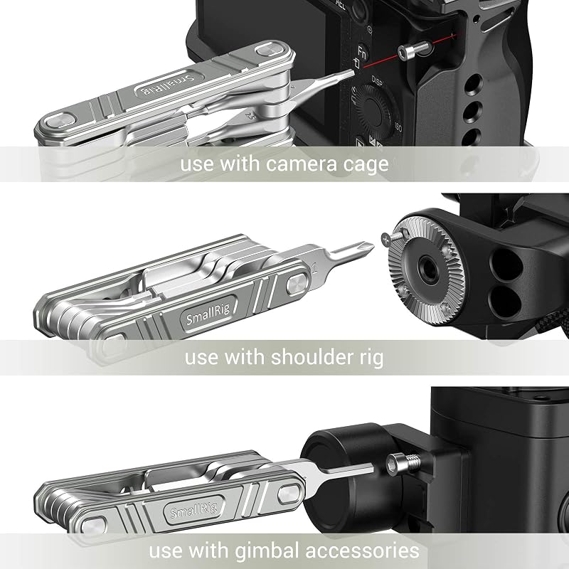SmallRig 9-in-1 Universal Folding Multi-Tool for Videographers TC2713