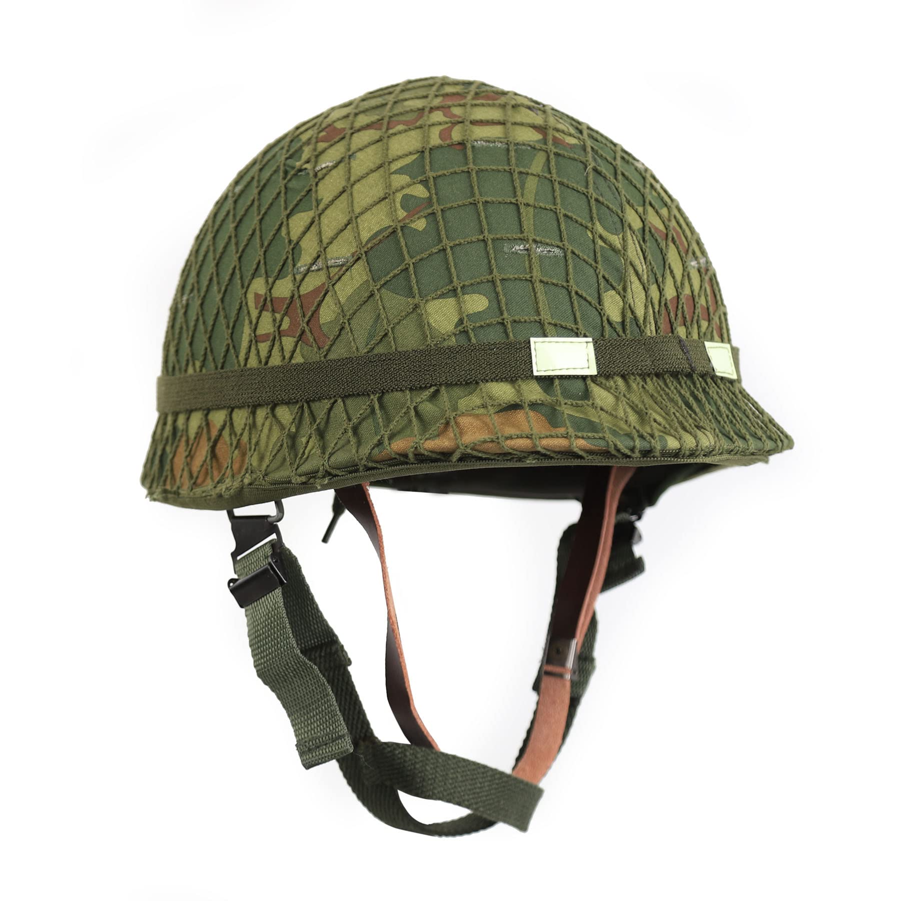 Reproduction WW2 WWII Vietnam War Era US M1 Combat Helmet with Mitchell Cover 1959 Dated