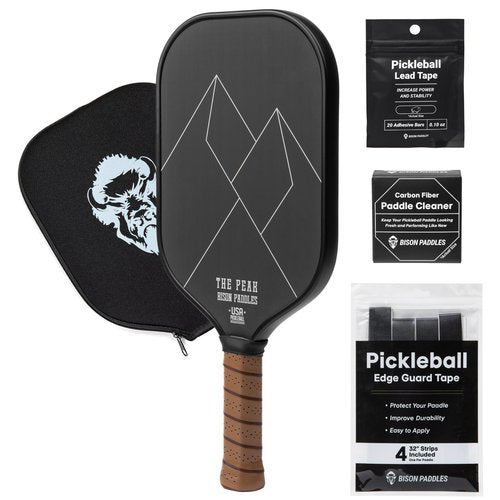 The Untamed - Thermoformed Carbon Fiber Pickleball Paddle (The Peak)