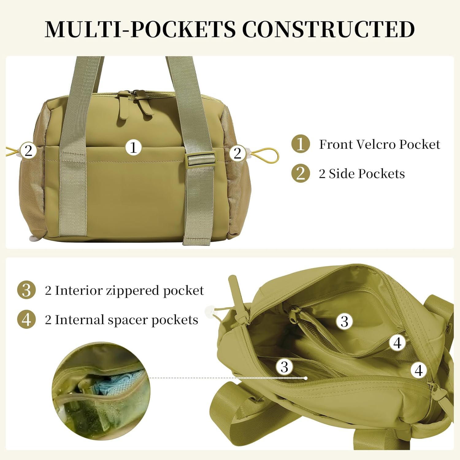 Small Gym Bag for Women Mini Gym Duffle Bag with Wet Compartment,mini duffle Tote Bag small duffle bag for Workout/Sport/Travel (Green)