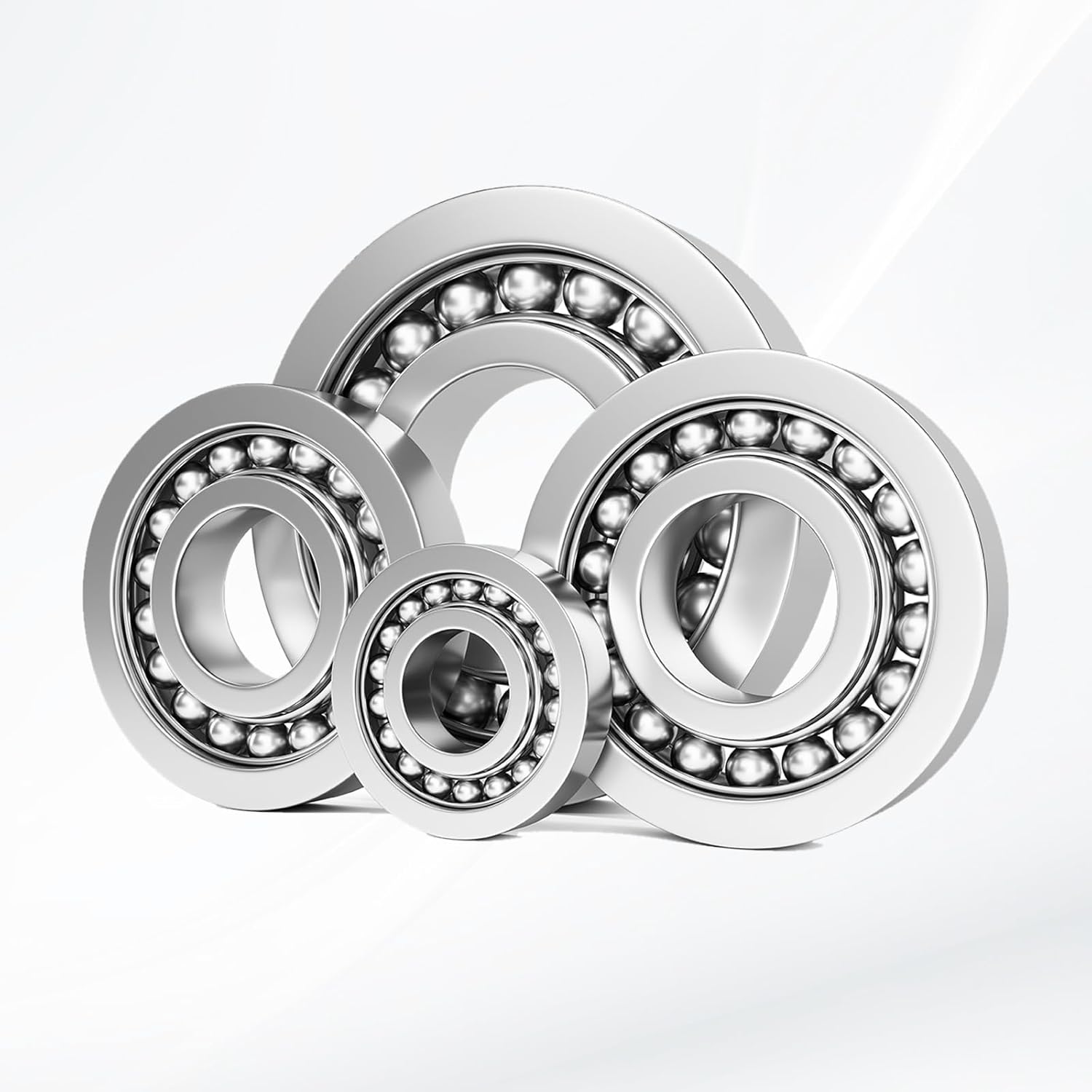 uxcell Precision 1.5mm Stainless Steel Bearing Balls - 400Pcs G200 for Machinery & DIY Projects