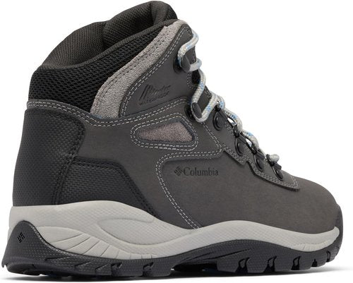 Columbia Women's Newton Ridge Waterproof Hiking Boots - Lightweight & Durable | Quarry/Cool Wave, Size 9.5